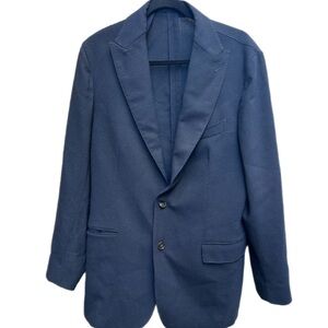 Todd Snyder 100% Virgin Wool made in Italy Navy Two-Button Sport Coat